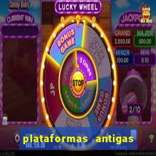 plataformas antigas de jogos